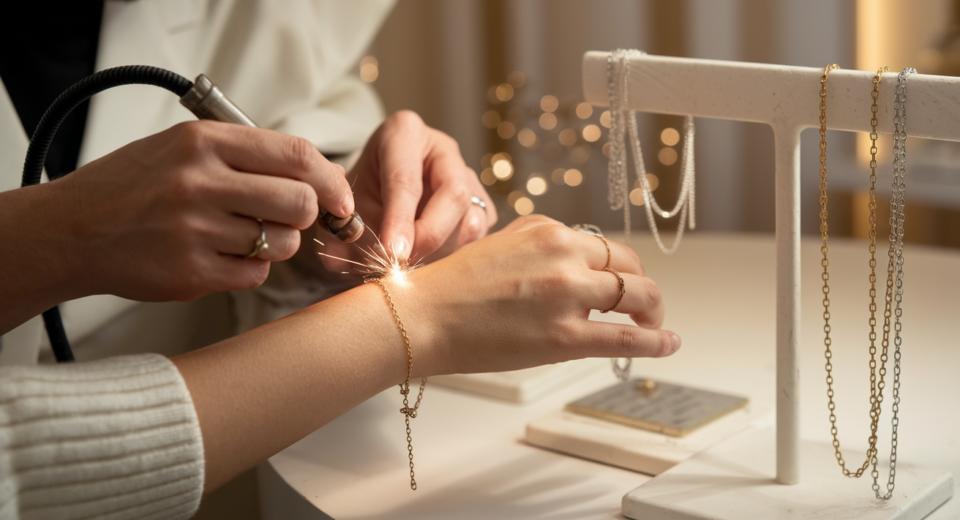 Permanent Jewelry Trend and Welding Process