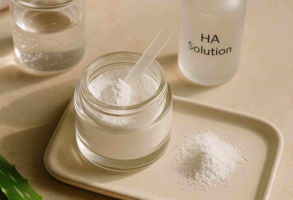 Hyaluronic acid powder