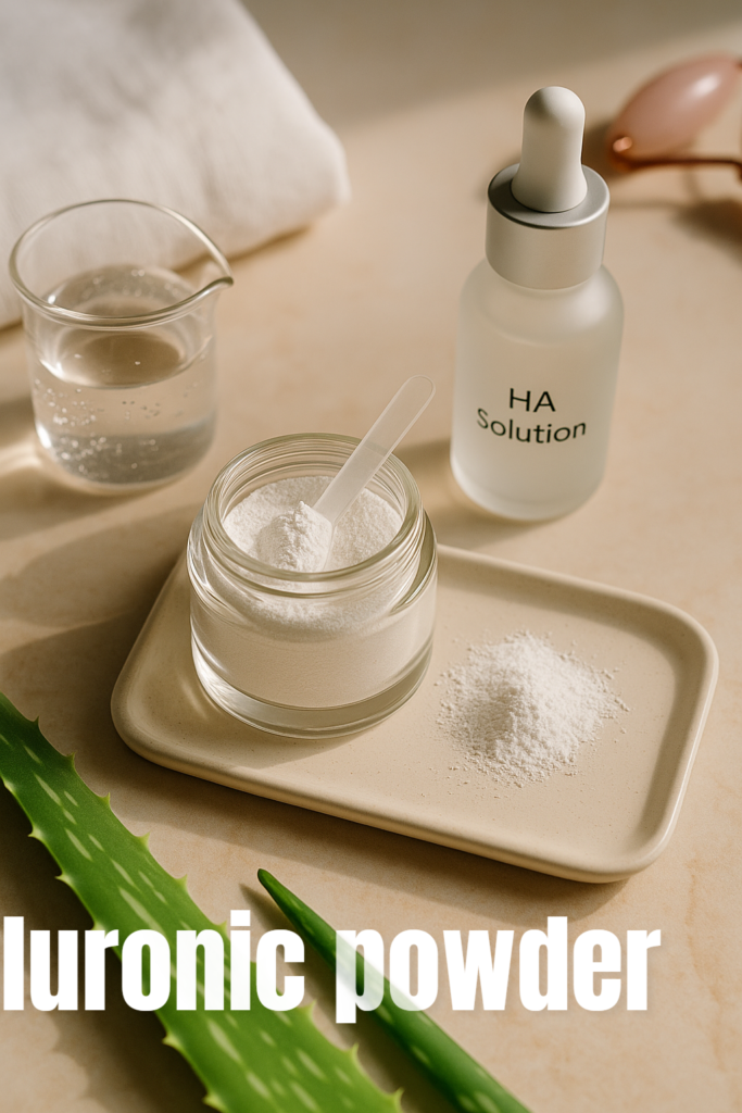 Hyaluronic acid powder