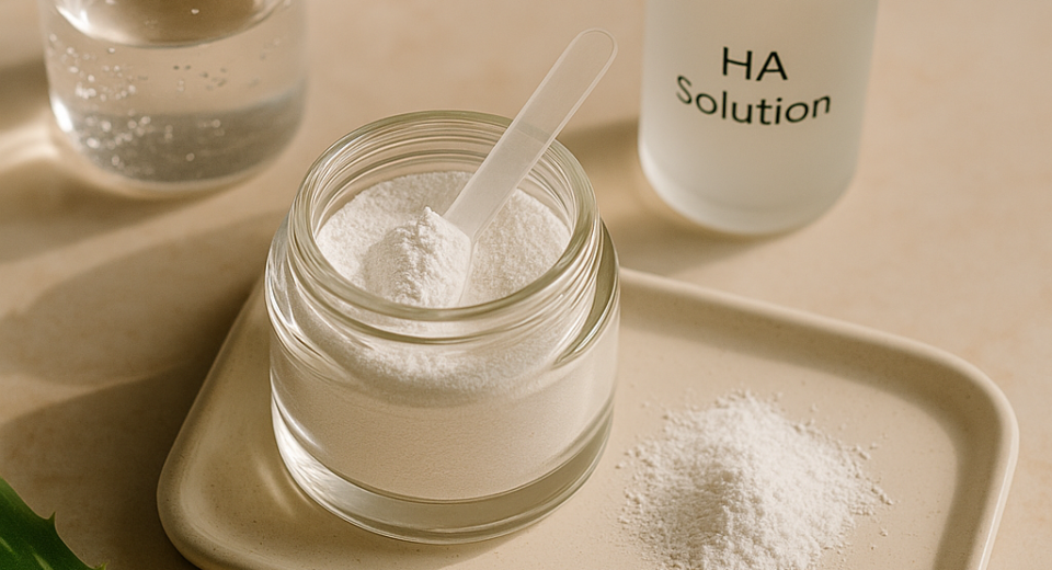 Hyaluronic acid powder